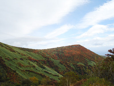 鬼面山周辺の紅葉