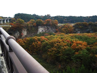 那須高原大橋周辺