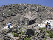 本格的な火山帯の登山コース！！