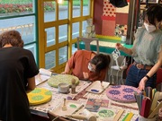 ステンシルとペイントで仕上げるオリジナルチェア